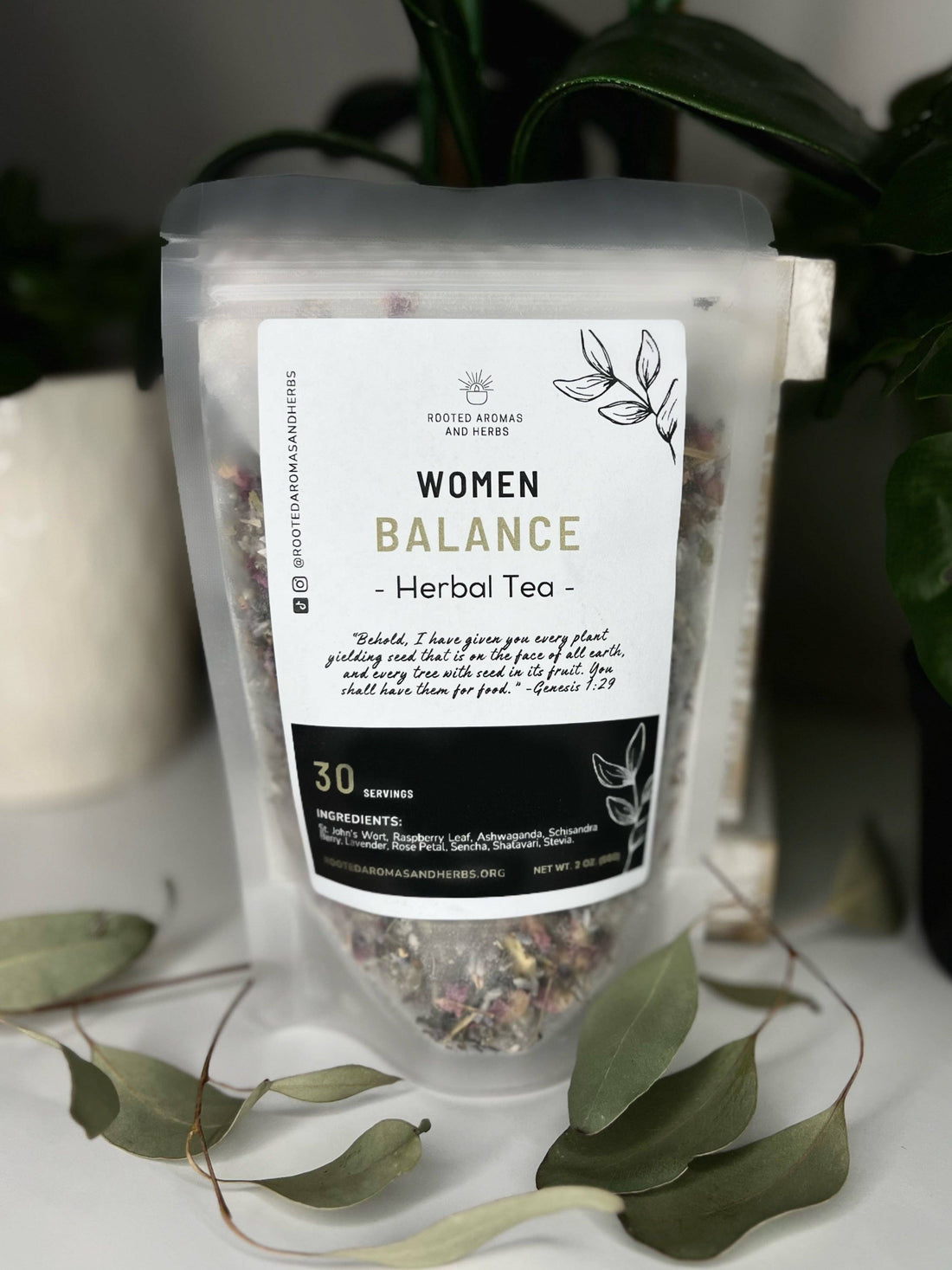 Women Balance Herbal blend Loose Tea- limted quantity