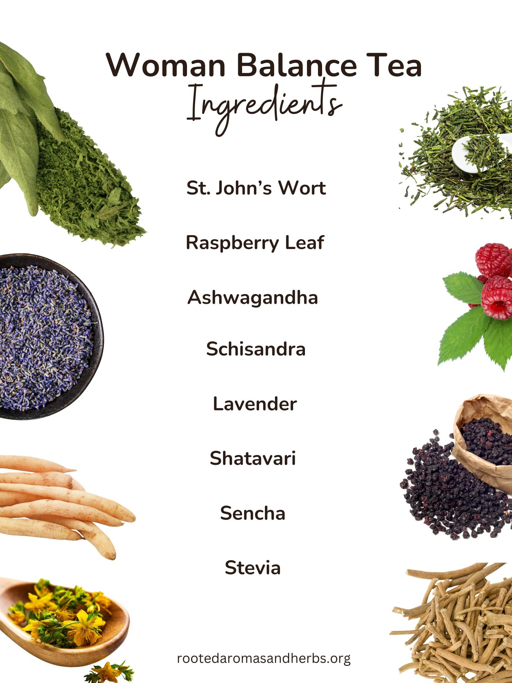Women Balance Herbal blend Loose Tea- limted quantity